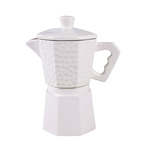 FRASCO PARA CAFÉ/AZÚCAR DE CERÁMICA BLANCA DE 27X23.5 CM - Product Image 1