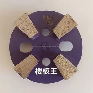 Diamant 4 pouces 100mm Plaque de meulage de liaison de fer pour pierre béton pour béton pour rectifieuse de sol en Chine - Product Image 4