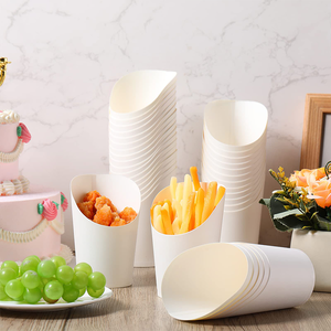Emballages alimentaires jetables personnalisés avec logo imprimé pour la restauration rapide, porte-gobelets en papier pour charcuterie et frites, boîtes à snacks <span class=keywords><strong>12</strong></span>, 14, 16 <span class=keywords><strong>oz</strong></span> - Product Image 6