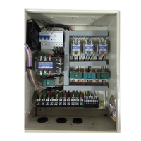 Gabinete de control de temperatura de alta calidad de 6KW y 4 canales para control de calefacción multicanal.