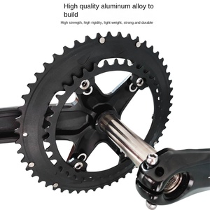 <span class=keywords><strong>Eje</strong></span> Central de Bielas para <span class=keywords><strong>Bicicleta</strong></span> de Carretera JIANKUN, Hueco e Integrado, para Discos Dobles de 39/53T y 34/50T, Fabricado en China - Product Image 3