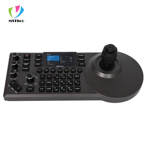 USB IP Camera <strong>Controller</strong> Network <strong>Keyboard</strong> 4D <strong>Joystick</strong> With PELCO-D/P | RS232 RS422 LCD Screen,ndi Advanced <strong>Ptz</strong> Camera <strong>Controller</strong> - Product Image 1