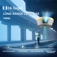 Récepteur laser RTK intelligent avec mesure de distance laser par visée visuelle et navigation IMU pour la construction numérique