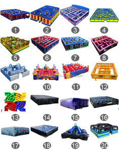 Laberinto Inflable de Casa Embrujada con Láser Tag, Arena de Juego Interior/Exterior para Disparos Láser, Venta Caliente de Fábrica - Product Image 6