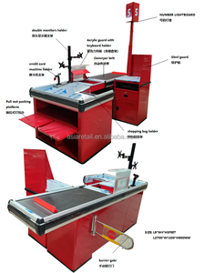 2025 Nouveau <span class=keywords><strong>comptoir</strong></span> de contrô<span class=keywords><strong>le</strong></span> de supermarché de conception pour la vente au détail - Product Image 2