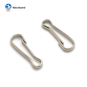 Anello di Fissaggio Tipo Gancio con Estremità ad Occhio, Gancio a Molla in Acciaio Zincato, Anello di Ancoraggio per Fissaggio di Tende, Teloni e Corde - Product Image 4