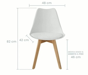 <span class=keywords><strong>Chaise</strong></span> <span class=keywords><strong>de</strong></span> <span class=keywords><strong>restaurant</strong></span> moderne en plastique avec coussin, dossier en forme <span class=keywords><strong>de</strong></span> coquille, design tulipe, couleur et logo personnalisables, usage commercial - Product Image 2