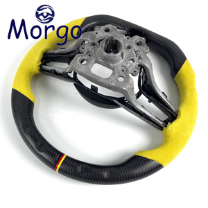 Volant personnalisé en fibre de carbone mate pour <span class=keywords><strong>Porsche</strong></span> Cayenne Panamera 718 GTS 997 985 981 Boxster Cayman 987 992 - Product Image 6