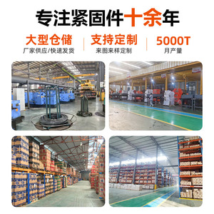สลักเกลียวหัวจม Jiufei M2 M3 M4 M5 M6 M8 เกลียวเต็มตัว ชุบสังกะสี เกรด 8.8 เหล็กกล้าคาร์บอนความแข็งแรงสูง - Product Image 3