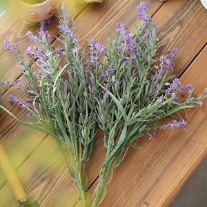 Flor de Lavanda Artificial CallaFloral, Rama Individual, Color Morado, Plástico, Decoración para Interiores del Hogar, Decoración para Bodas - Product Image 3