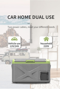 El mejor precio 30L 12V 24V refrigerador de coche con pantalla digital refrigerador congelador profundo para Hotel coche RV hogar al aire libre - Product Image 6