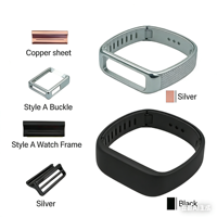 Accessoires pour bracelet de montre connectée WHOOP 4.0 - Ensemble de connecteurs à boucle en acier inoxydable de haute qualité