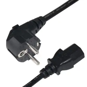 Kabel Euro C7 H03vvh2-f 2x0,75 mm2 Universal form Eu Stecker Buchse 2 Stift Abbildung 8 Wechselstrom kabel