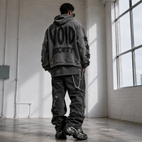 Sweat à capuche vintage pour homme, délavé, à bords bruts, avec appliques, coupe oversize, en molleton épais, patchwork étoiles, style streetwear, vente en gros