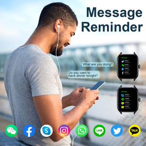 Montre connectée H9 Plus 2025 avec écran TFT de 2,01 pouces, charge sans fil, suivi du sommeil et des calories, modes multisports, bracelet en silicone unisexe - Product Image 3