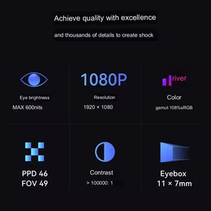 Rayneo Air Plus XR Kính <span class=keywords><strong>TCL</strong></span> NXTwear S + Với Micro OLED 1080P Video Hiển Thị Kính Năng Động Âm Thanh Stereo <span class=keywords><strong>3D</strong></span> Movie Chơi Trò Chơi - Product Image 5