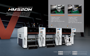 Máquina de selección y colocación Hanwha SMT de segunda mano de alta calidad Máquina de montaje de chips Hanwha HM520W para línea de montaje de PCB SMT LED - Product Image 4