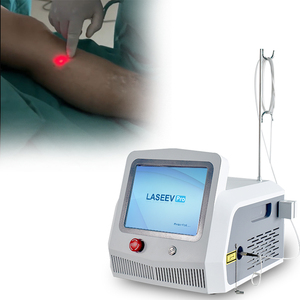 Tratamiento <span class=keywords><strong>con</strong></span> láser para venas varicosas EVLT, 1470nm, 980nm, láser de diodo, transferencia de fibra, Mini cirugía endovascula - Product Image 5