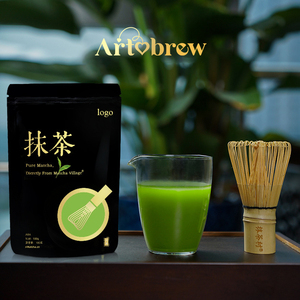 Artbrew Bestseller Hoge Kwaliteit A-6A Matcha Groene Thee Poeder in Bulk Verpakking met Zakverpakking Direct voor Dranken - Product Image 3