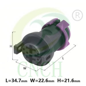 ขั้วต่อปลั๊กไฟกันน้ำแบบวงกลม 2 ขา ตัวผู้ ตัวเมีย สำหรับไฟตัดหมอก สำหรับรถยนต์โตโยต้า มาสด้า Rx7 813972926 813972923 - Product Image 4