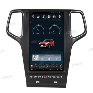13.6 Inch Android 12 Car Radio for Jeep Grand Cherokee 2014-2022 Tesla Screen Carplay Auto Multimedia Video <b>Player</b> GPS Unit - Product Image 4
