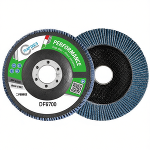 Disco de Láminas Fervi Performance DF6700 de 115 mm para Acero Inoxidable, Herramienta Abrasiva para Amoladora Angular - Product Image 1