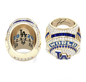 Новое популярное чемпионское кольцо из сплава Los Angeles Dodgers для мужчин, бейсбольные спортивные украшения и аксессуары на 2024 и 2025 годы - Product Image 3