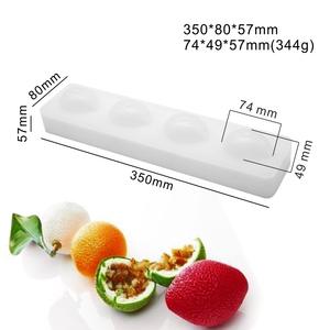 HOT Fruitmousse siliconen cakevorm DIY bakvorm voor fruitvormen Franse stijl chiffon dessertvorm - Product Image 6