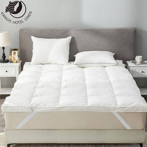 Colchón de algodón blanco <span class=keywords><strong>Topper</strong></span> de tela de microfibra colchón <span class=keywords><strong>Topper</strong></span> Hotel para cinco estrellas - Product Image 3