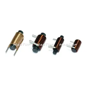 Apantallado chip de ferrita radial choque de bobina vertical 47 uh inductor transformador para tv radio