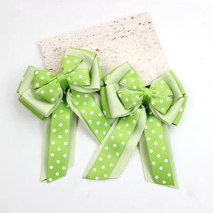 Vente en gros de nœuds à cheveux à pois pour filles, pour concours d'équitation, nœuds pour <span class=keywords><strong>queue</strong></span> de <span class=keywords><strong>cheval</strong></span>, accessoires pour concours d'équitation - Product Image 6