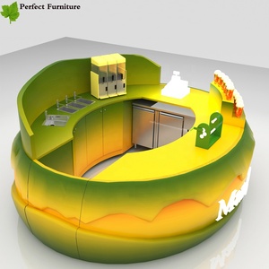 Hiện Đại Mini Round <span class=keywords><strong>Shape</strong></span> <span class=keywords><strong>Orange</strong></span> Juice <span class=keywords><strong>Kiosk</strong></span> Sáng Tạo Mall <span class=keywords><strong>Kiosk</strong></span> Thiết Kế - Product Image 2