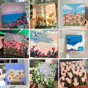 Pintura acrílica por números, lienzo <span class=keywords><strong>de</strong></span> pintura por números - Product Image 5