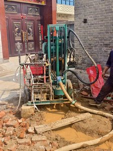 Trung Quốc bán 25HP DIESEL mặt đất bánh xe kéo thủy lực Auger Mini giếng khoan giếng nước máy khoan - Product Image 5