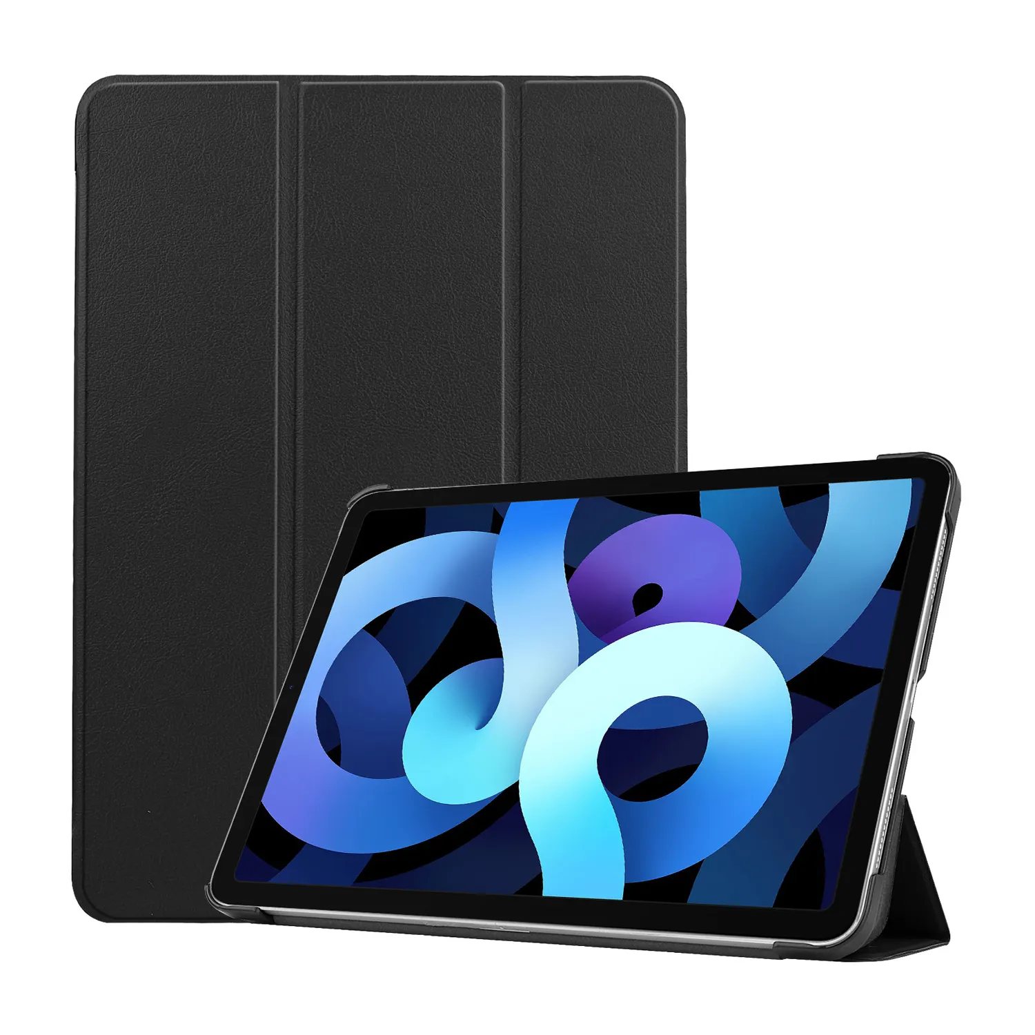 Trifold Folio Folding Suporte Magnético Fino Couro PU Smart 4 Do Caso Da Aleta Para A Apple iPad Air 10.9 2020