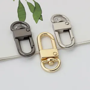 Bag Parts Hardware In Stock Dog Leash Snap Hook Wholesale 5/8 1 Inch Swivel Snap Hooks Custom Metal 25mm Dog Hook for Handbags