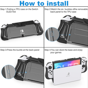 เคสกันกระแทก OLED รุ่นใหม่ สำหรับปกป้องเครื่องเกม Switch OLED - Product Image 6