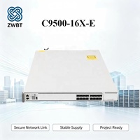 Cisco Switch C9500-16X-E Catalyst 9500 Aggregation Switch 16-Port Layer 3 Managed Switch Network Essentials Lizenz 1RU