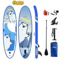 HiSea All1 OEM Vente en gros Enfant Nouveau design Gonflable Stand-Up Paddleboard Waterplay Surf SUP Board pour enfant
