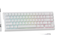 Clavier de jeu sans fil programmable X68PRO RGB rétroéclairé 2,4 GHz avec axe magnétique à effet Hall et moule exclusif