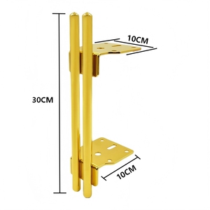 <strong>Gold</strong> Luxury Double Tube Metal <strong>Furniture</strong> <strong>Legs</strong> Golden Sofa <strong>Legs</strong> Cabinet <strong>Legs</strong> for Home Use Office Coffee - Product Image 6