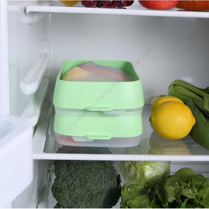 Contenedores de Silicona Syh455 al por Mayor, Organizador de Refrigerador, Caja de Almacenamiento Ecológica para Alimentos - Product Image 5