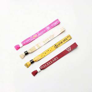 Pulseras de la Amistad de Tela de Lujo para Niño y Niña, Pulsera Personalizada con Logo - Regalo para Bodas - Product Image 3