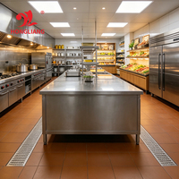 Peralatan Dapur Restoran Kustom Satu Set Lengkap Perlengkapan Memasak Restoran Komersial