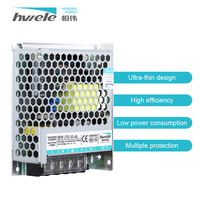 Fuente de Alimentación Conmutada de CA a CC de Grado Industrial HVIELE LRS-50W-48V, 48V/1.1A, 90% de Eficiencia, Ultrafina, con Certificación CE para Sobrecarga y Cortocircuito