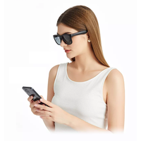 Nouvelles Lunettes Audio Intelligentes 2024 TWS Écouteurs Sans Fil Mains Libres Lunettes de Soleil UV400 Homme Femme Haut-parleur MASS GS01