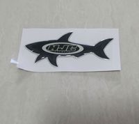 Autocollants 3D élégants et étanches Paul Et Shark – Décorations DIY pour mobiles, bagages, tablettes, réfrigérateurs – Protection antichoc