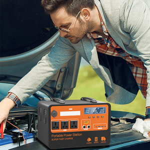 Alimentation d'urgence 1000W - Batterie externe portable 1800Wh Lithium-Ion à onde sinusoïdale pure avec télécommande, panneau solaire et onduleur de voiture - Product Image 4