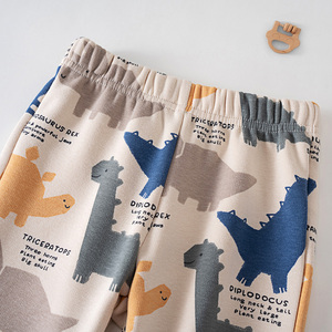 Ensemble de survêtement pour enfants en tissu recyclé écologique, imprimé cœur rose, en molleton doux, pour bébé garçon, automne-hiver - Product Image 5