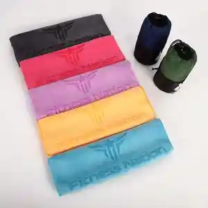 Quick dry instant cool microfiber cooling gym towels with logo custom sport towels for neck and face for gym sweat towels custom
